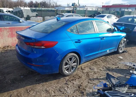 2018 Hyundai Elantra Value Edition z USA, uszkodzony, nr VIN KMHD84LF7JU472994
